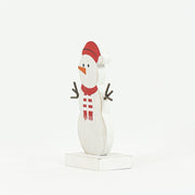 Wood Cutout on Stand (Snow Woman) Small Adams Christmas Adams & Co.   