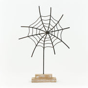 Metal Spider Web On Stand Adams Halloween Adams & Co.   