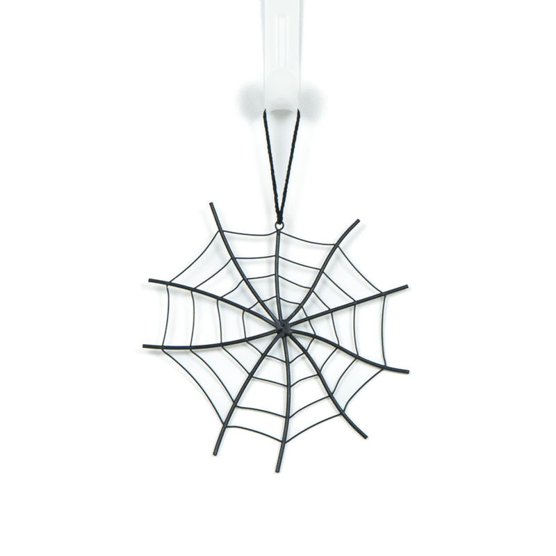 Metal Ornament Spider Web Adams Halloween Adams & Co.   