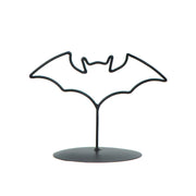 Metal Cutout On Stand - Black Bat - Small Adams Halloween Adams & Co.   