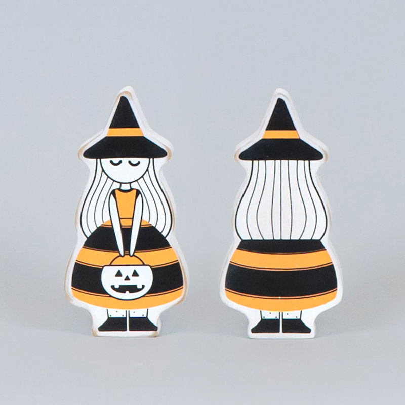 Trick or Treater Shape - Witch Adams Halloween Adams & Co.   