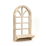 Wood Frame W/Shelf - Window Sm - Natural Adams Everyday Adams & Co.   