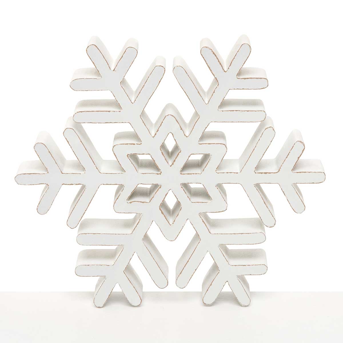 Wooden Snowflake, code L-1153 Astra