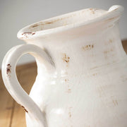 Cream Glazed Pitcher  Sullivans   