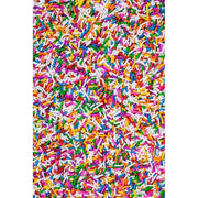 Classic Rainbow Crunchy Jimmies  Fancy Sprinkles   