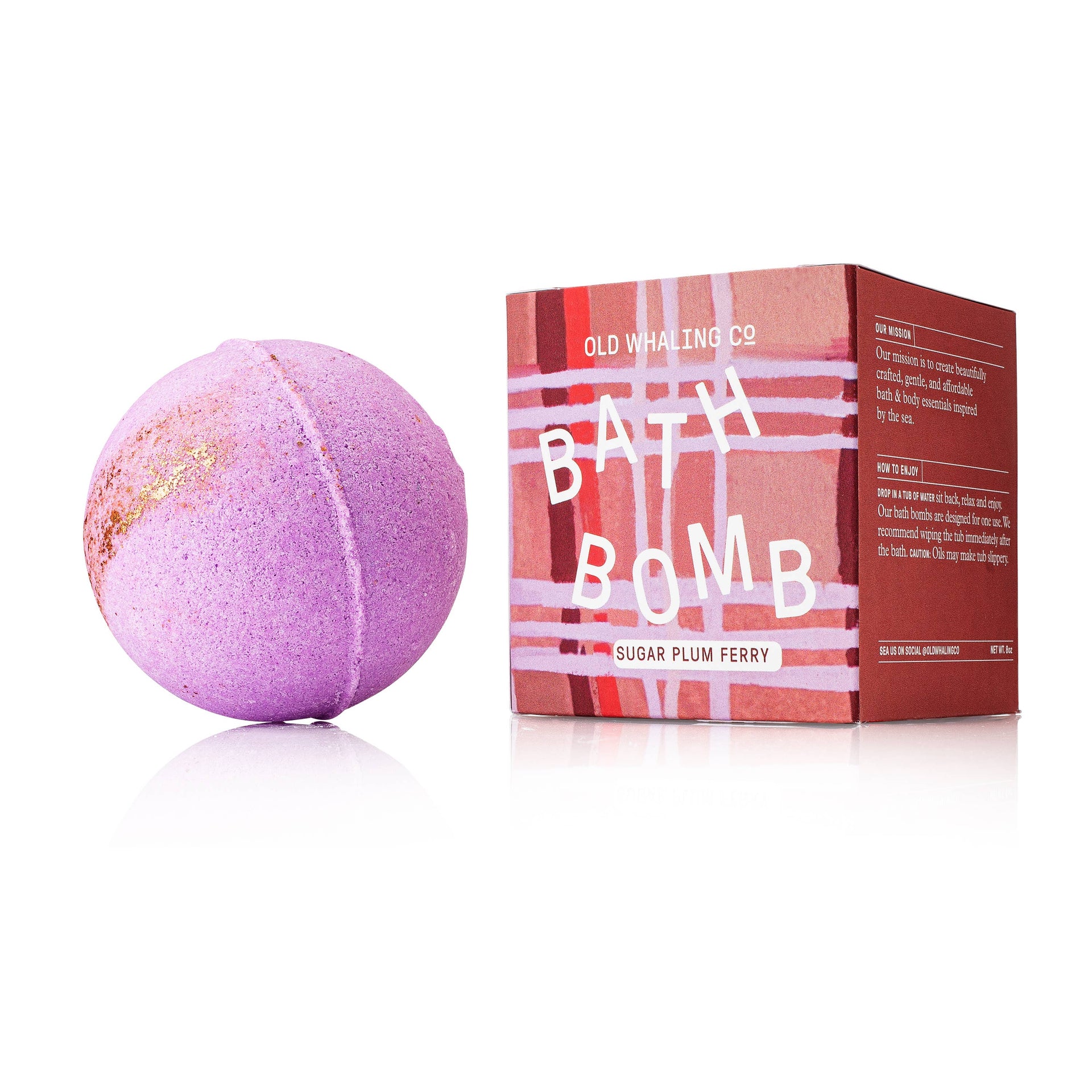 Sugar Plum Ferry Bath Bomb  Old Whaling Company   